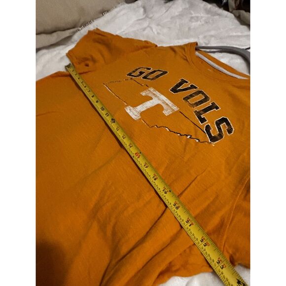 Tennessee Vols Colosseum Mens XL Tee Go Vols Volunteers Shirt UT Big Logo Orange - Picture 6 of 7